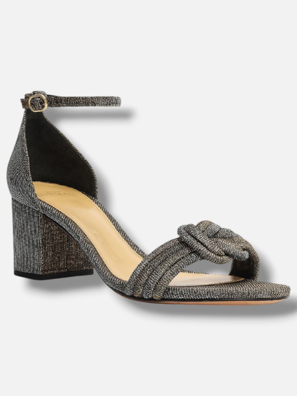 Alexandre Birman Women's Silver Vicky Ankle Strap Sandals Shoes Size EU:39 US:9